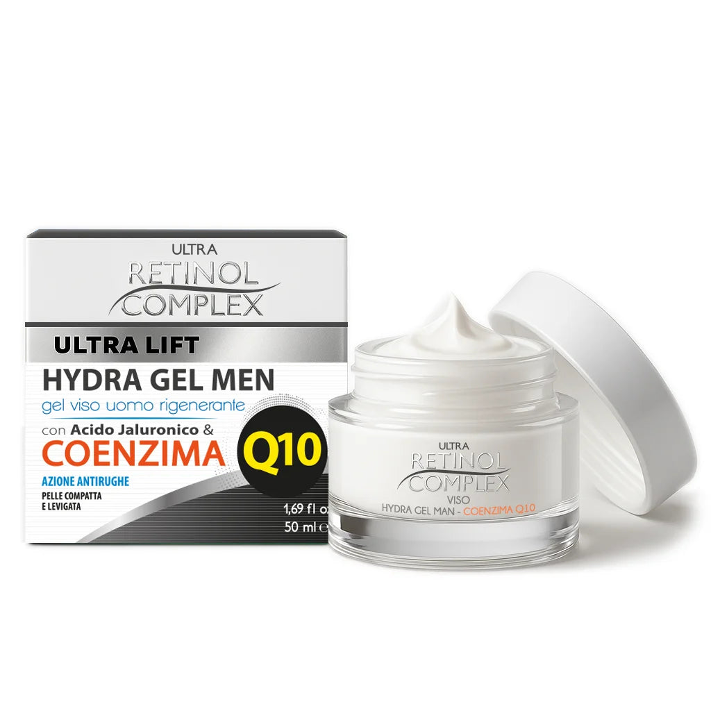 CREMA VISO UOMO HYDRA GEL MEN con COENZIMA Q10 50ml