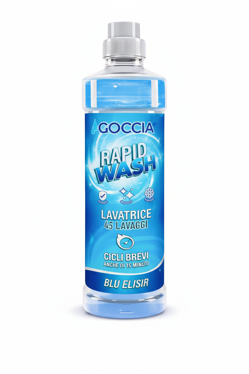DETERGENTE LAVATRICE RAPID WASH BLU ELISIR