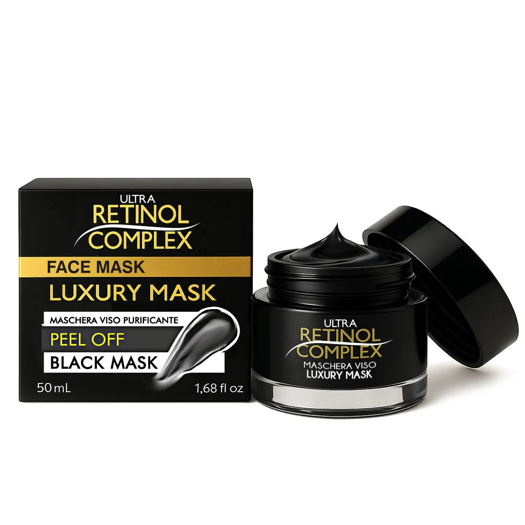 MASCHERA VISO BLACK LUXURY MASK 50ml