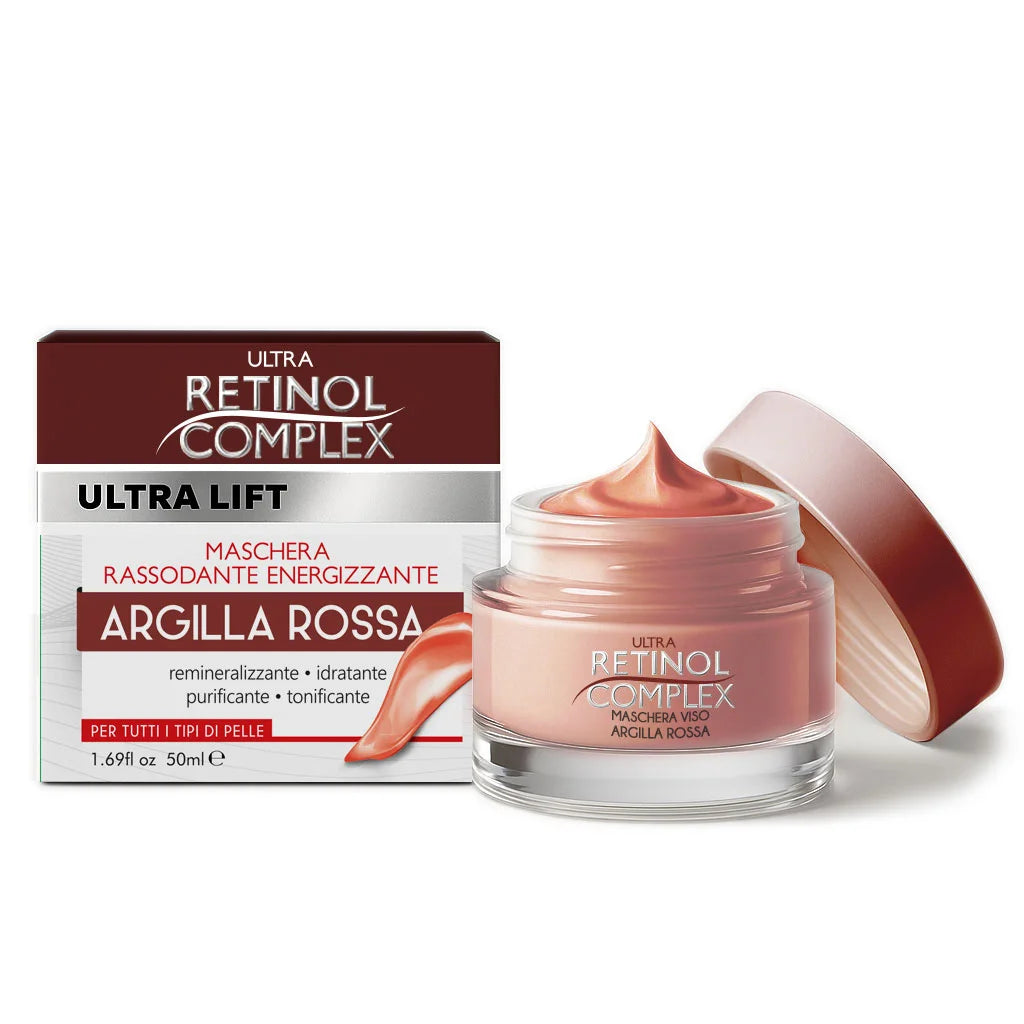 MASCHERA VISO ARGILLA ROSSA 50ml
