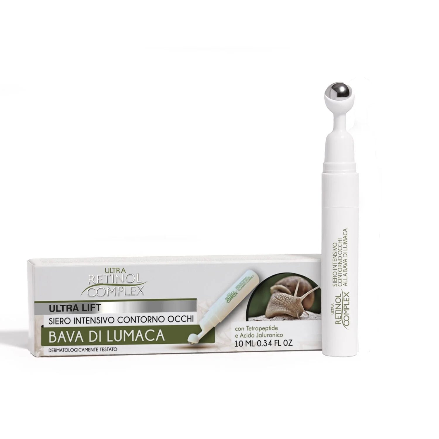 Siero intensivo occhi bava di lumaca 10ml ROLL ON