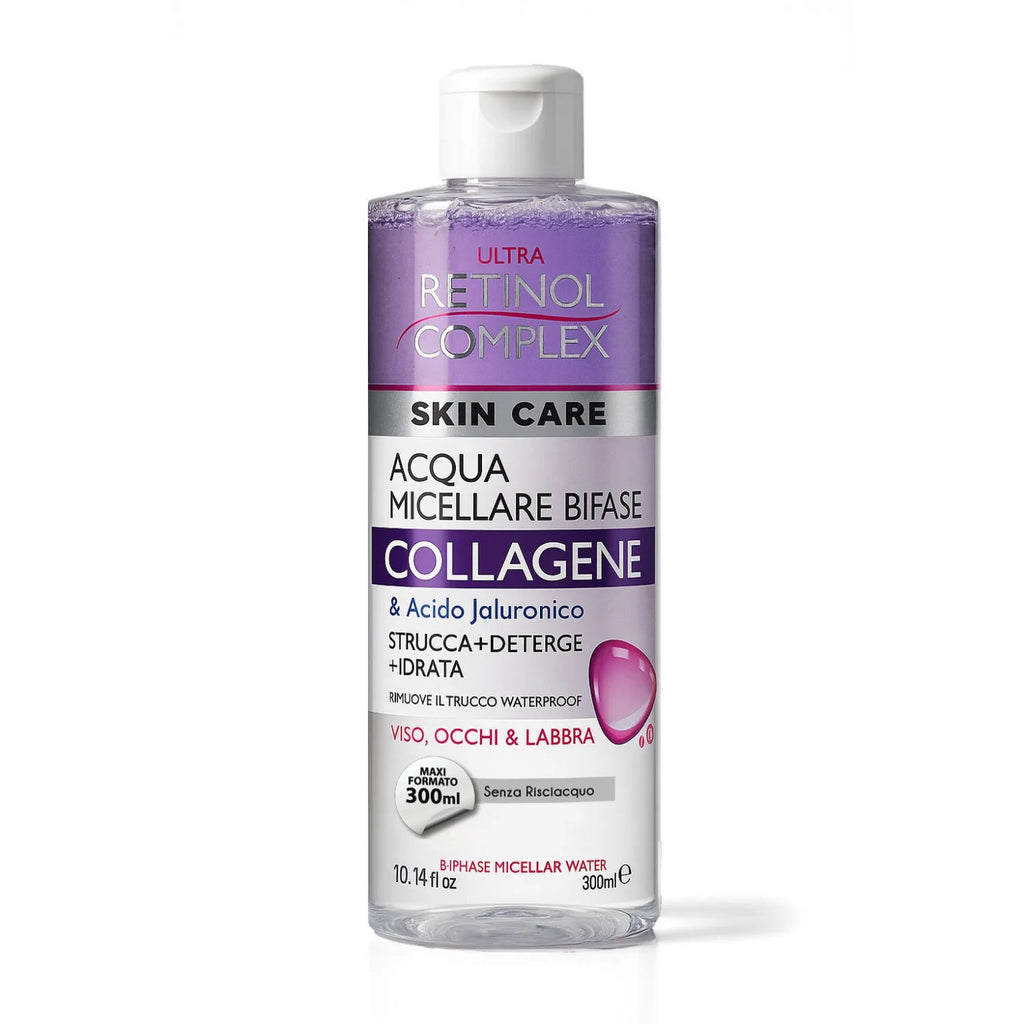 ACQUA MICELLARE BIFASE CON COLLAGENE 300ml