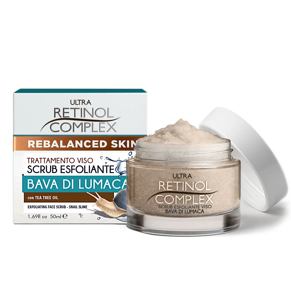 SCRUB VISO ESFOLIANTE CON BAVA DI LUMACA 50ml