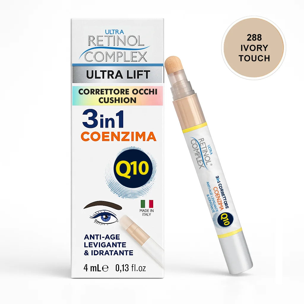 CORRETTORE OCCHI IVORY TOUCH CUSHION CON COENZIMA Q10 4ml