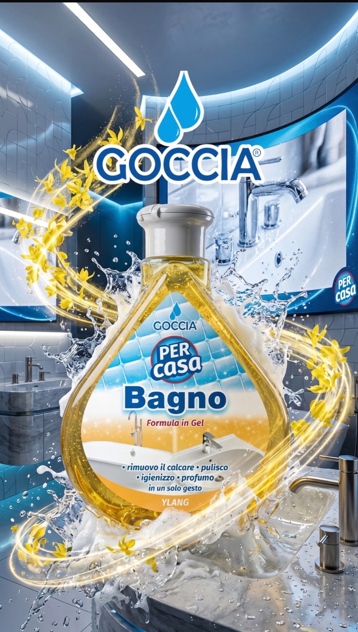 Goccia bagno