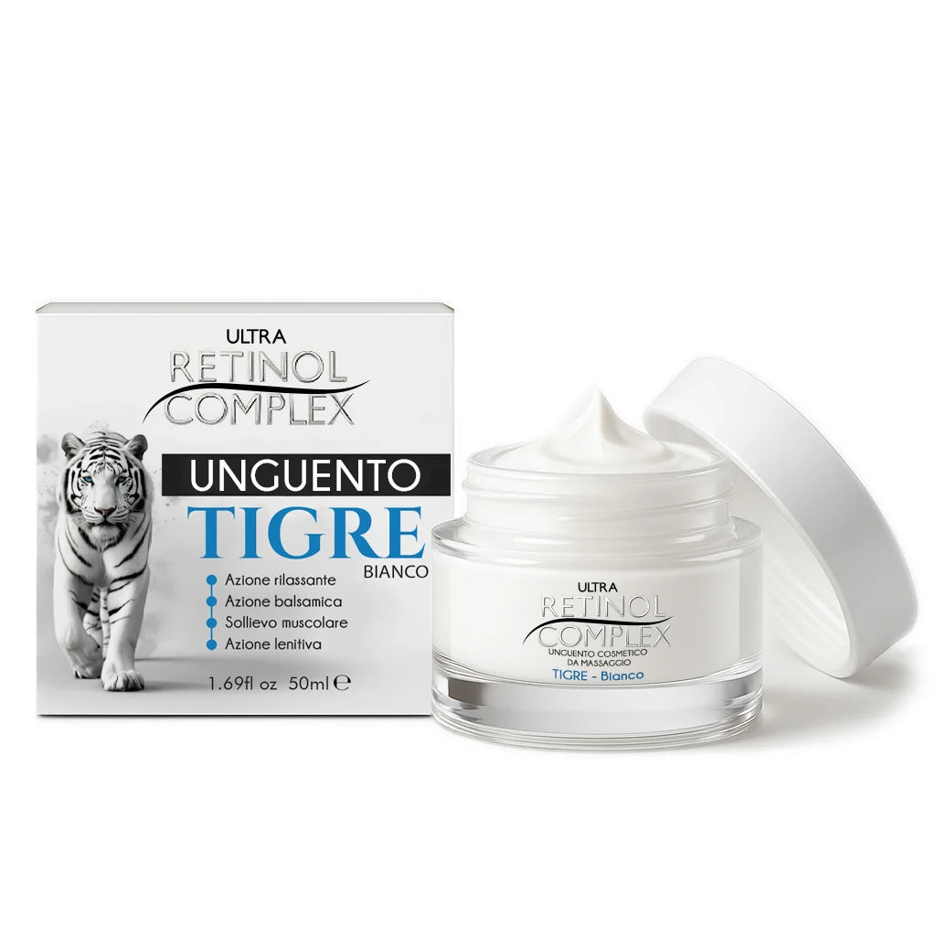 UNGUENTO COSMETICO DA MASSAGGIO TIGRE BIANCO 50ml