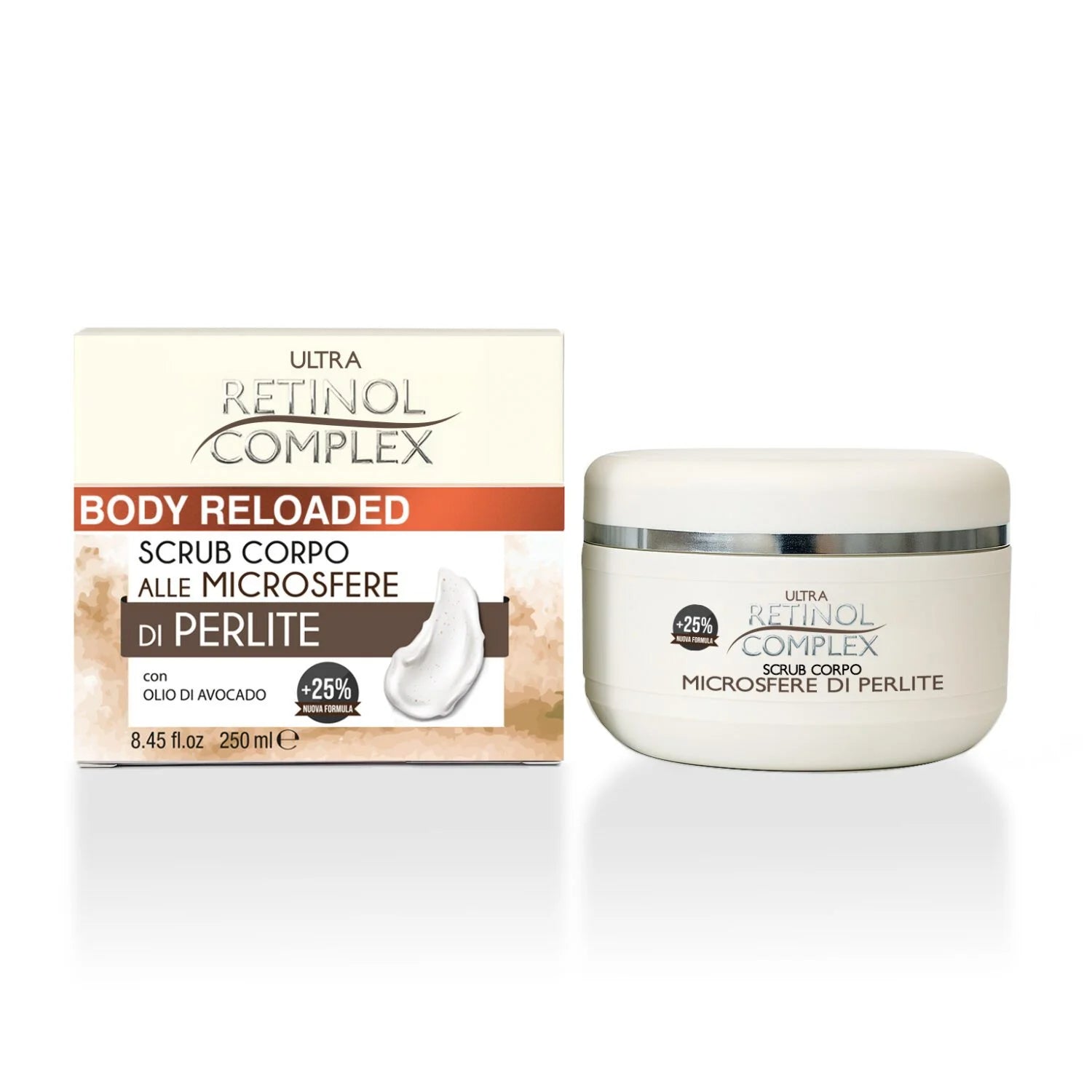 SCRUB CORPO ALLE MICROSFERE DI PERLITE 250ml