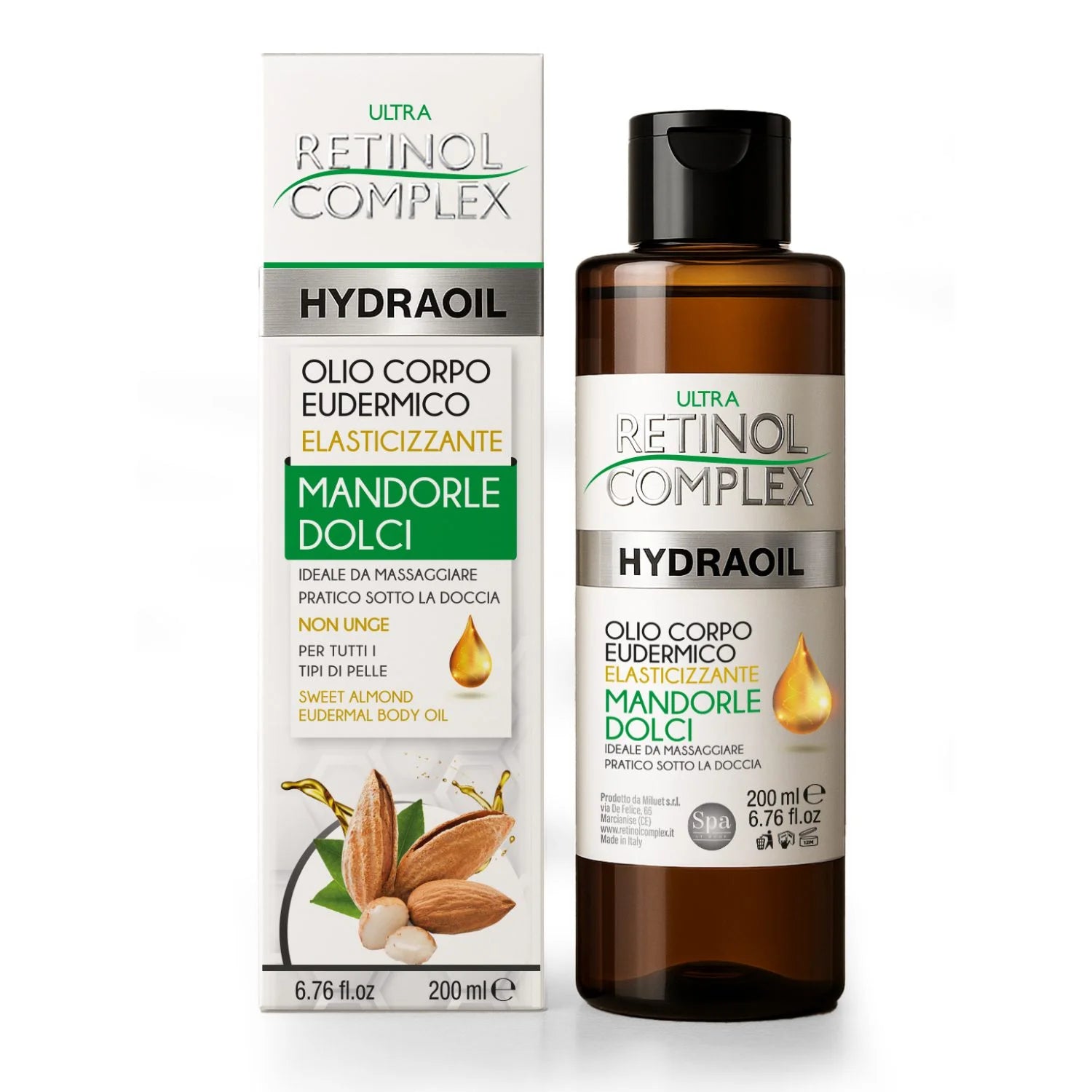OLIO CORPO EUDERMICO MANDORLE DOLCI 200ml