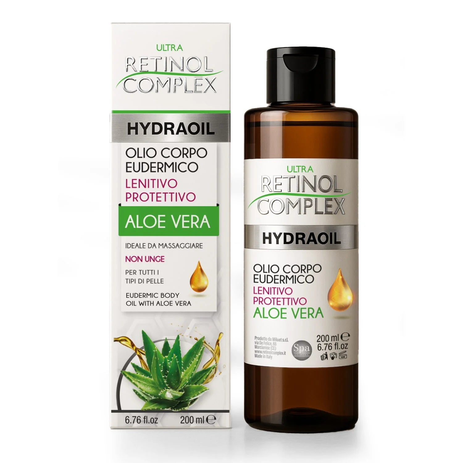 OLIO CORPO EUDERMICO ALOE VERA 200ml