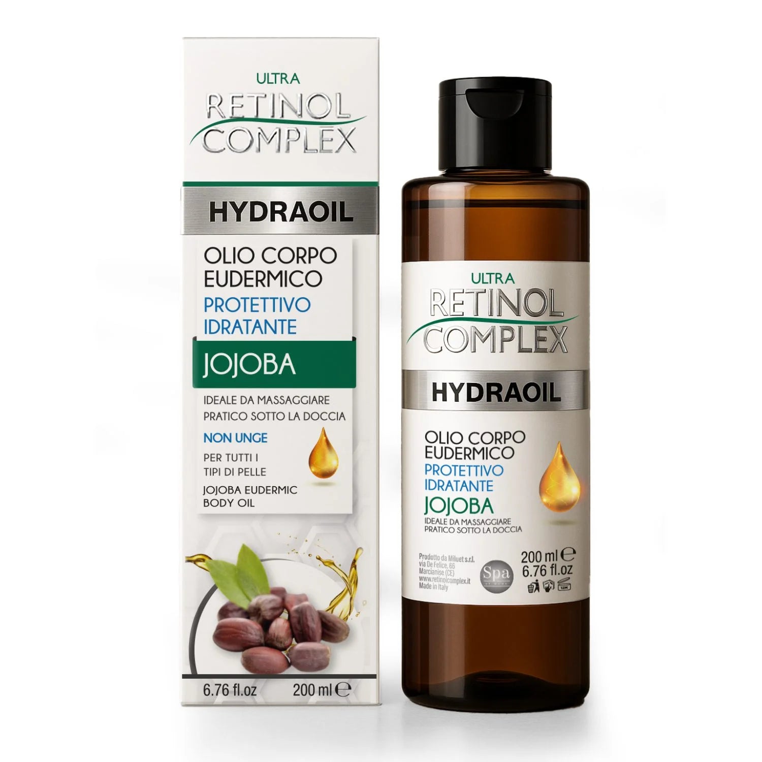 OLIO CORPO EUDERMICO JOJOBA 200ml