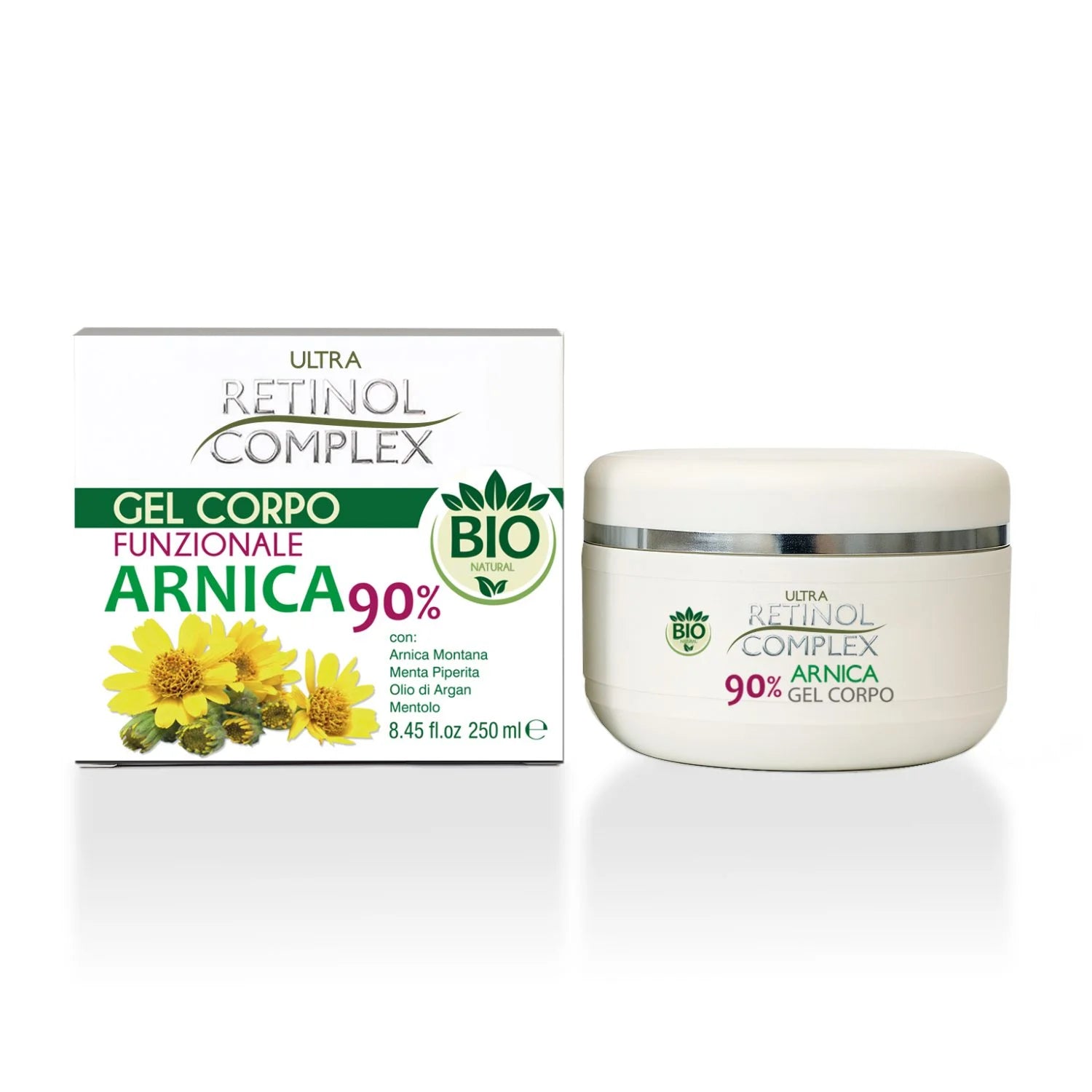CREMA CORPO GEL BIOLOGICA ARNICA AL 90% 250ML
