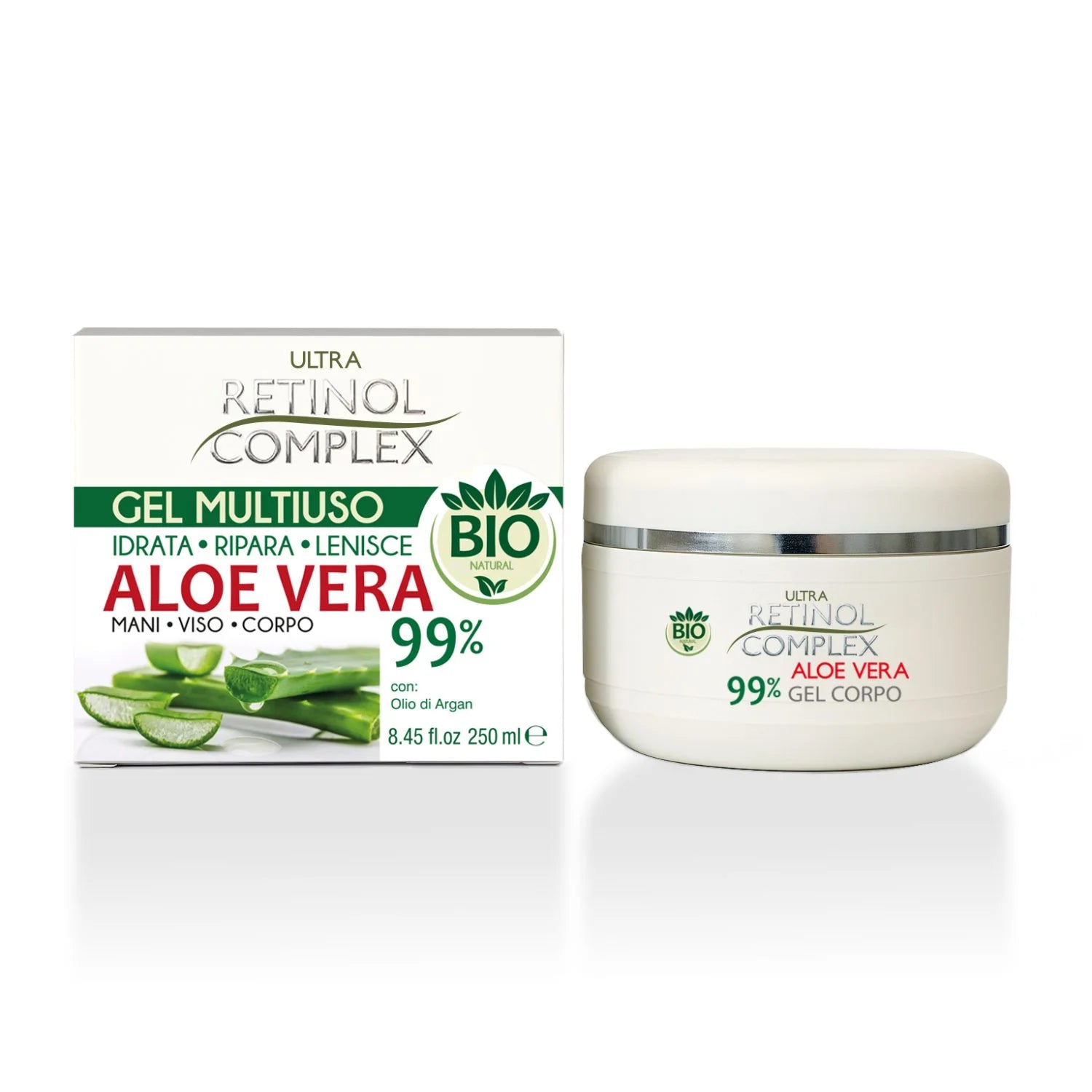 CREMA CORPO BIOLOGICA ALOE VERA 99% 250ML