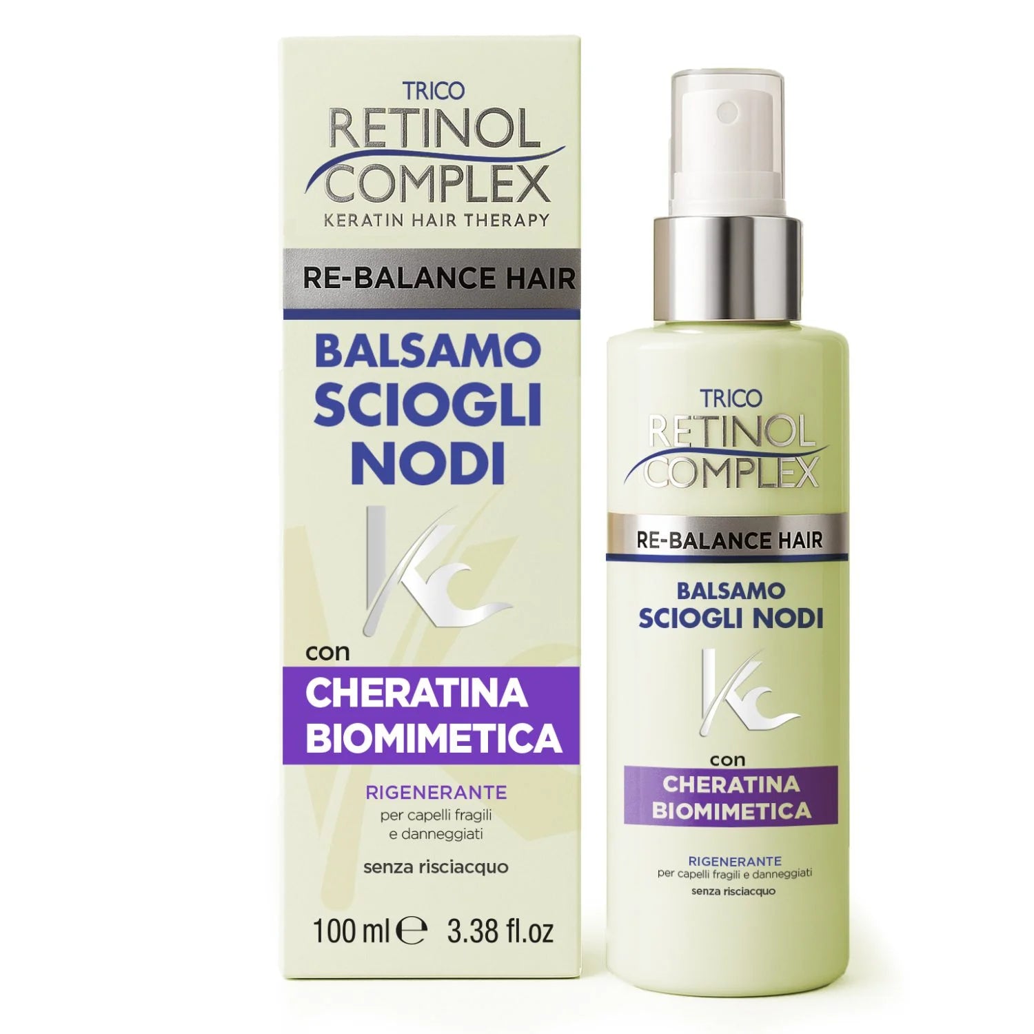 BALSAMO SCIOGLI NODI CON CHERATINA BIOMIMETICA 100ml