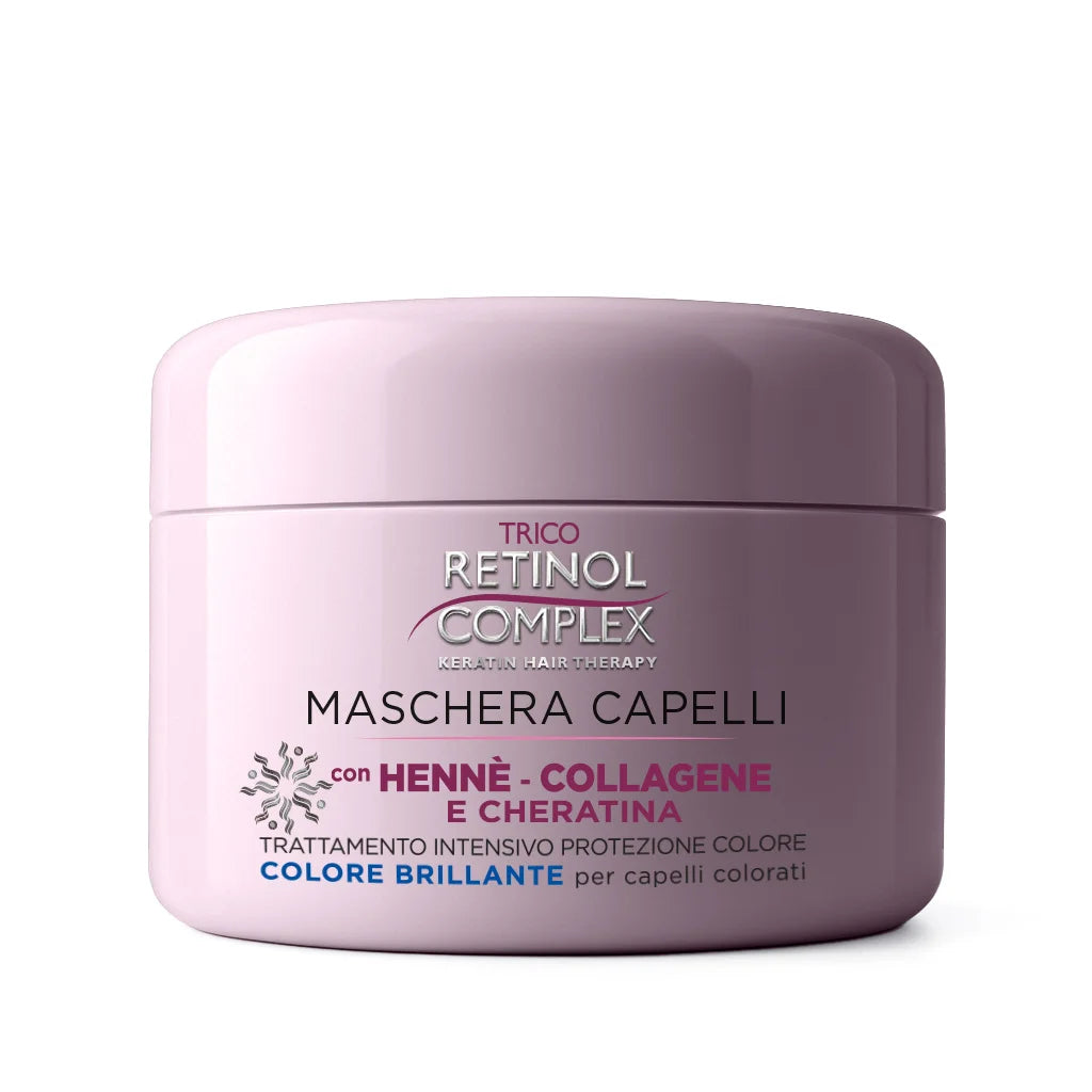 MASCHERA PROTEZIONE COLORE CON HENNE’ COLLAGENE E CHERATINA 300ml