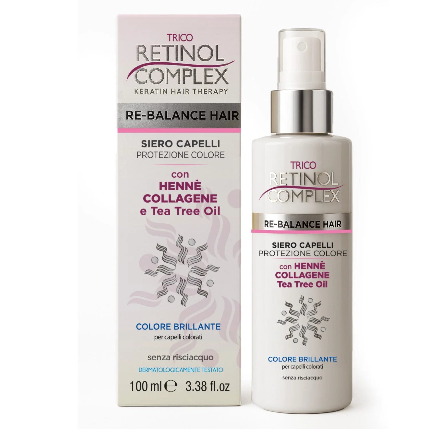SIERO CAPELLI PROTEZIONE COLORE CON HENNE’ & COLLAGENE 100ml