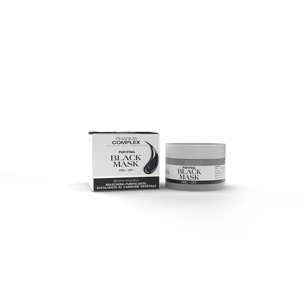 MASCHERA VISO BLACK MASK 50ML