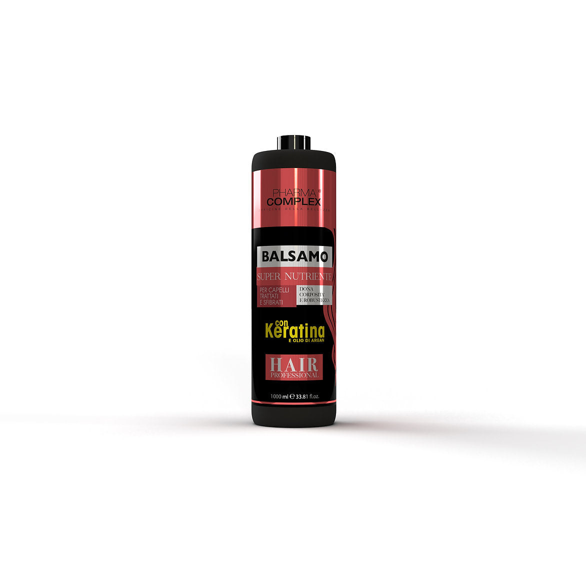 BALSAMO SUPER NUTRIENTE PER CAPELLI TRATTATI E SFIBRATI CON KERATINA