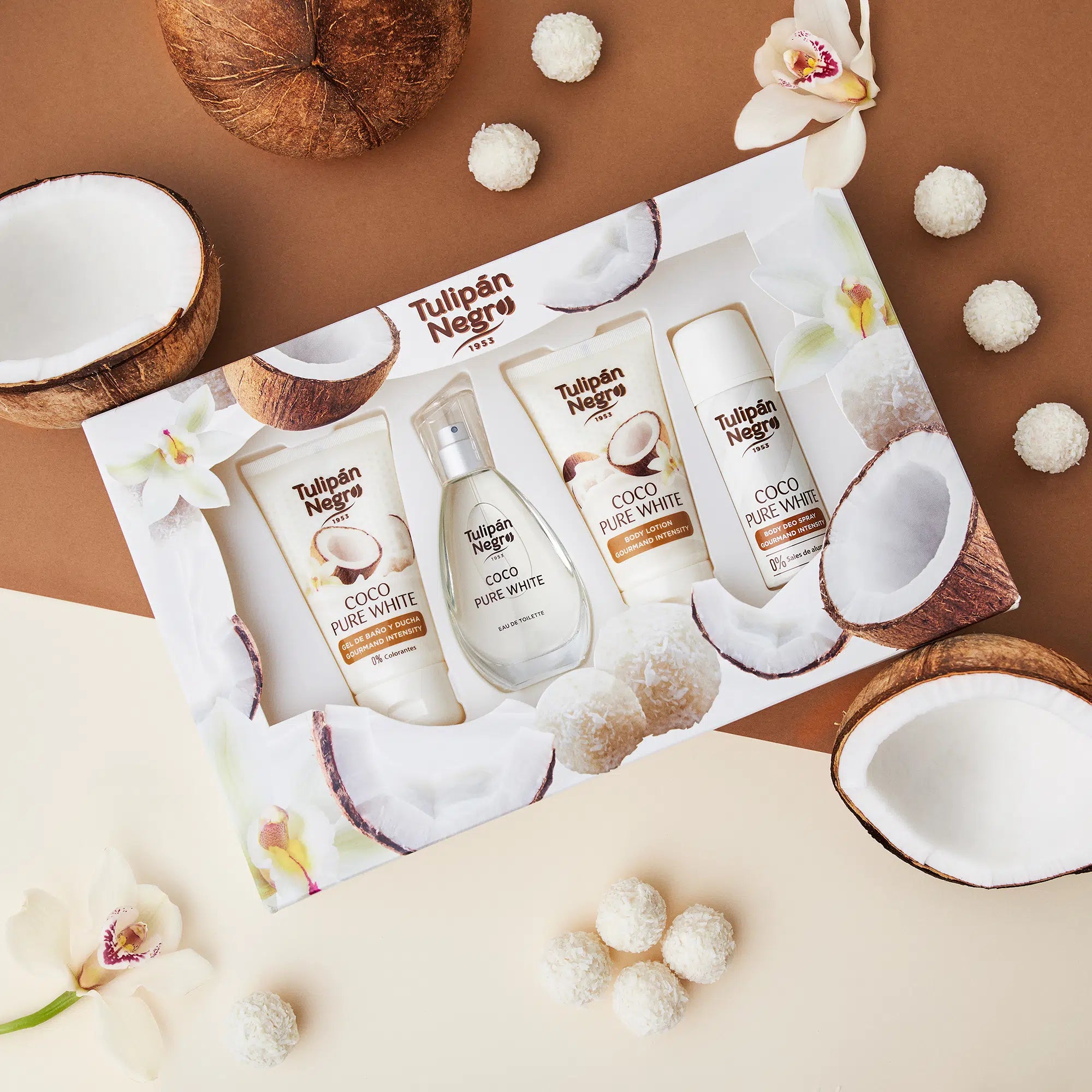 CONFEZIONE REGALO COCCO PURE WHITE