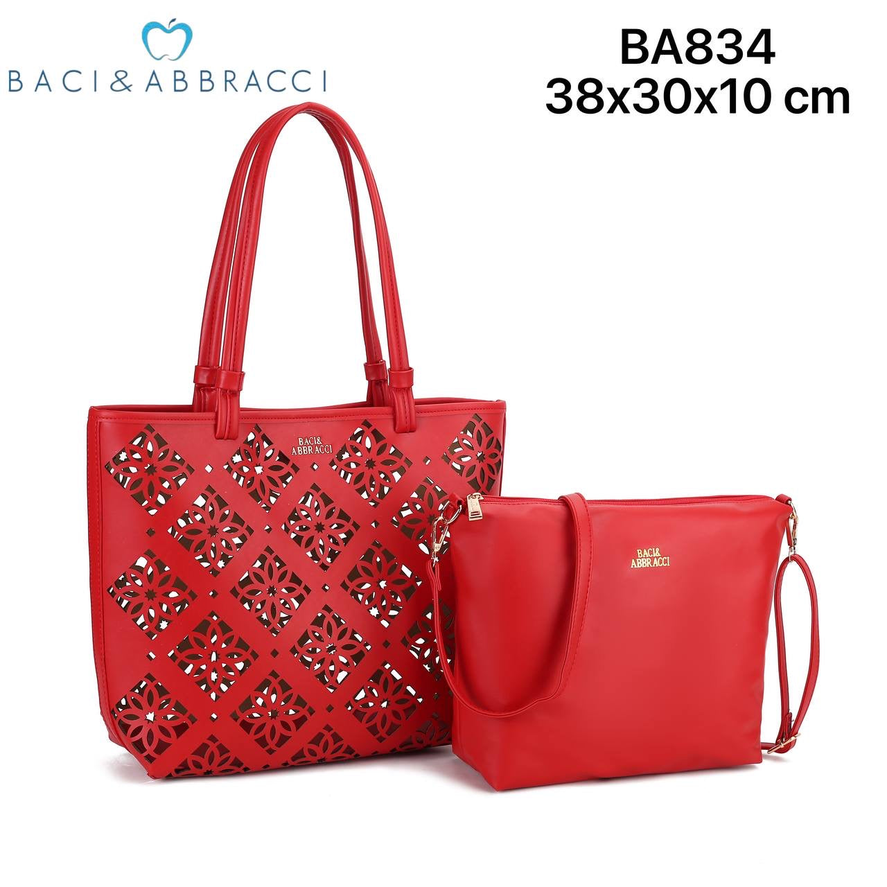 Set 2 pezzi Baci&abbracci borse