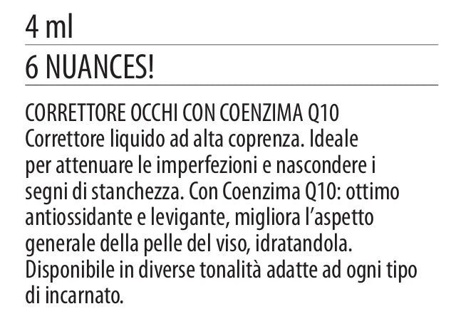CORRETTORE OCCHI CARAMEL CUSHION CON COENZIMA Q10 4ml