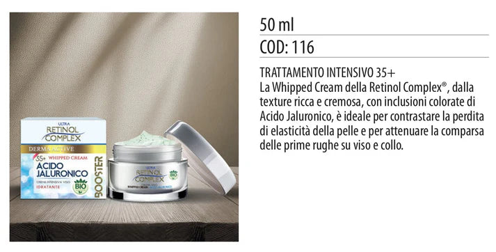 CREMA VISO WHIPPED CREAM CON ACIDO JALURONICO 50ml