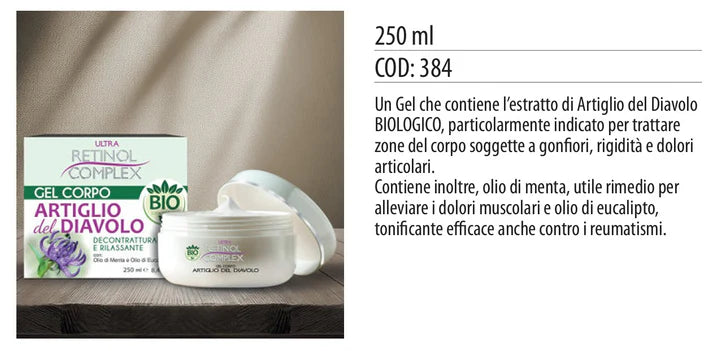 GEL CORPO ARTIGLIO DEL DIAVOLO BIO 250ml