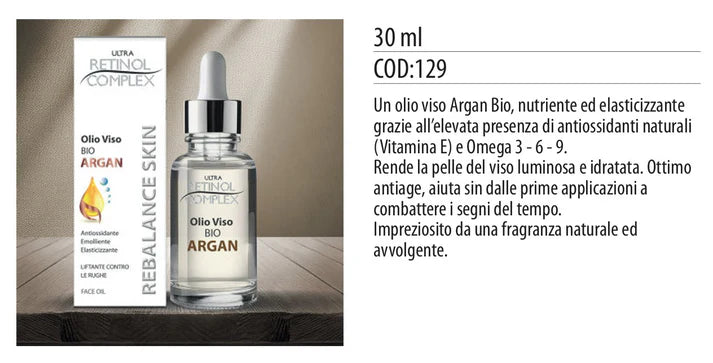 OLIO VISO ARGAN BIO 30ml