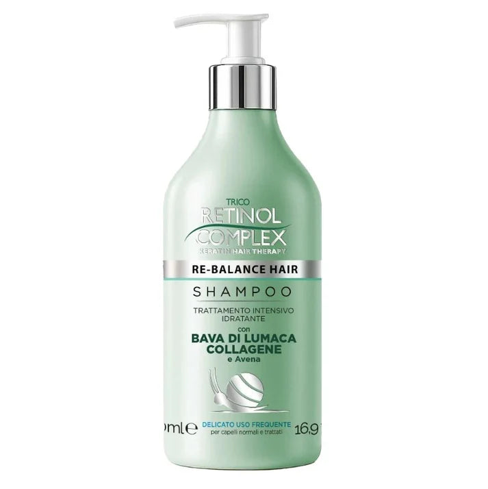 SHAMPOO IDRATANTE CON BAVA DI LUMACA 500ml