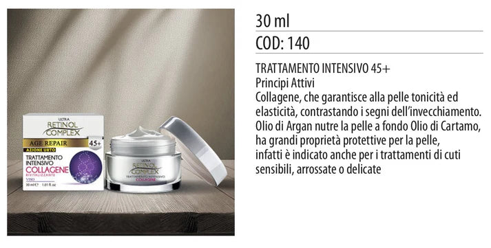 TRATTAMENTO INTENSIVO VISO AL COLLAGENE – AZIONE URTO 30ml