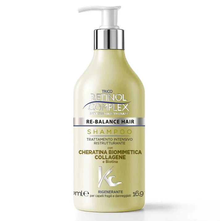 SHAMPOO CON CHERATINA BIOMIMETICA 500ml