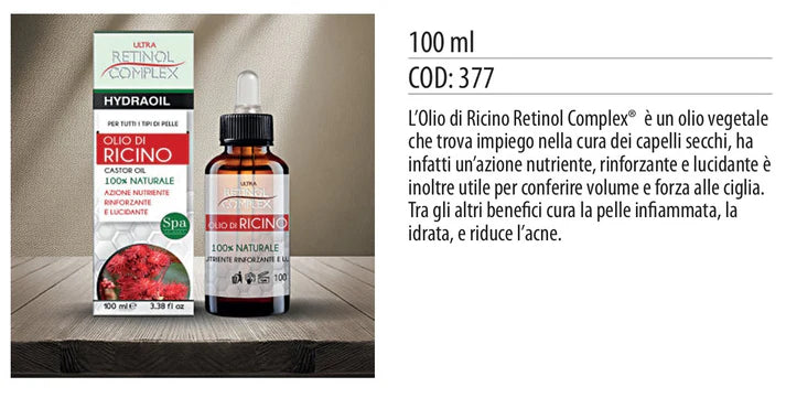 OLIO DI RICINO 100ml