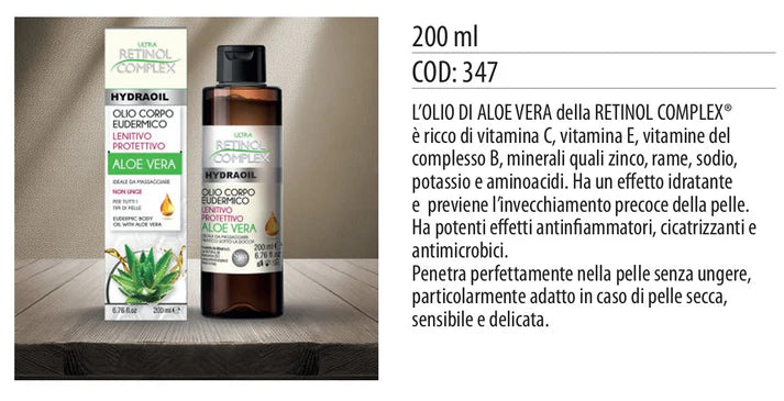 OLIO CORPO EUDERMICO ALOE VERA 200ml