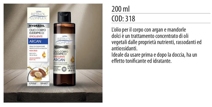 OLIO CORPO EUDERMICO ARGAN 200ml