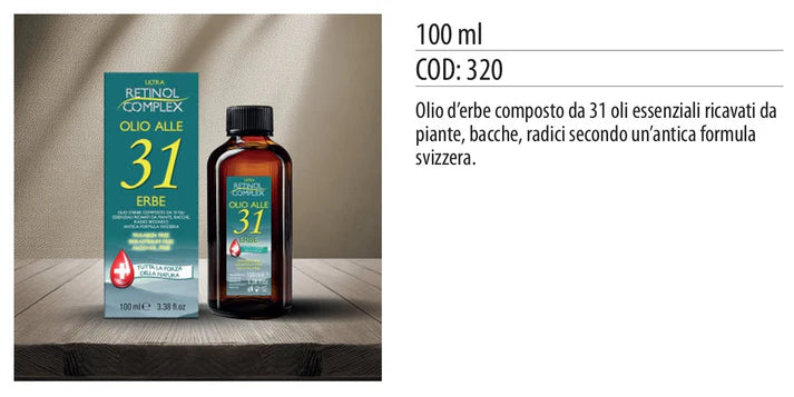 OLIO ALLE 31 ERBE 100ml