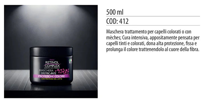 Maschera capelli Protezione colore 500ml