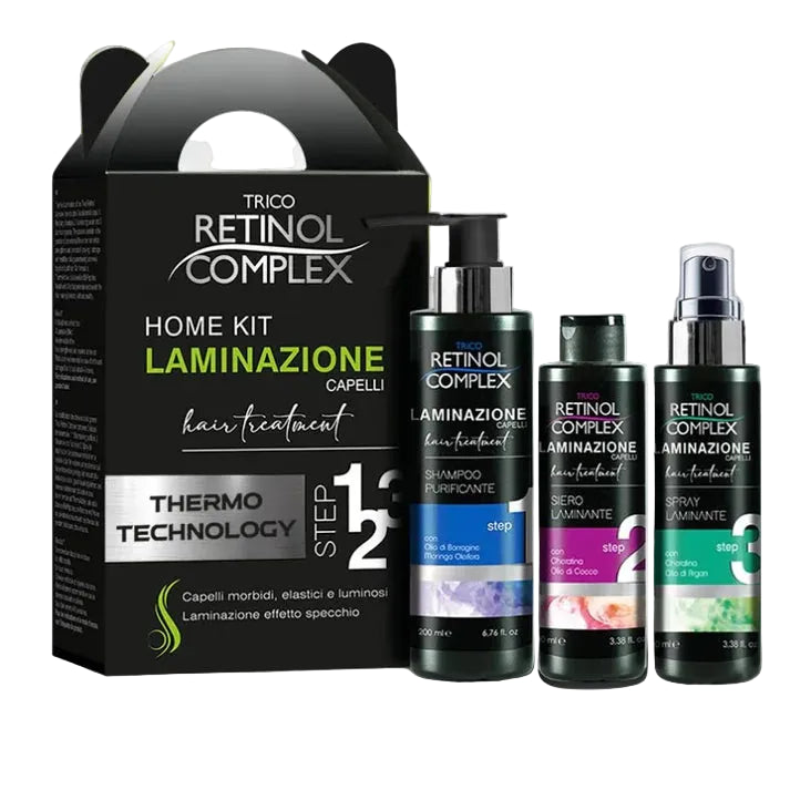 KIT LAMINAZIONE CAPELLI 3 PEZZI