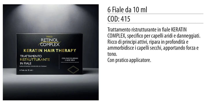 TRATTAMENTO IN FIALE RISTRUTTURANTE 6 Fiale da 10ml