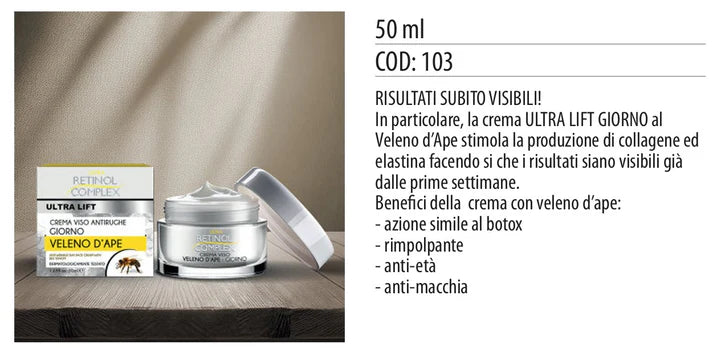 CREMA VISO AL VELENO D’APE 50ml