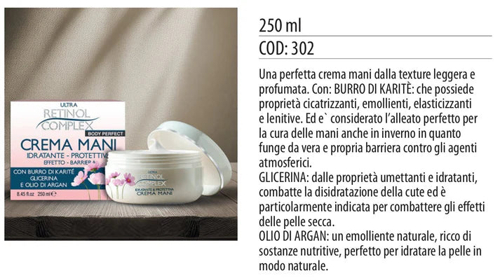 CREMA MANI 250ml