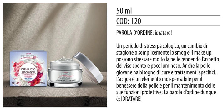 CREMA VISO IDRATANTE PELLI GIOVANI 50ml