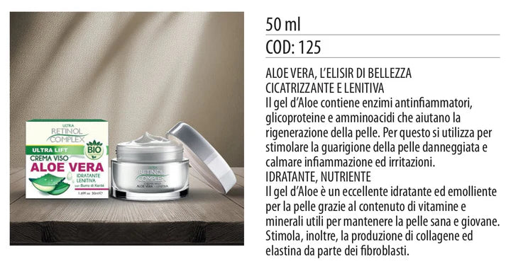 LINEA BIO CREMA VISO ALOE VERA 50ml