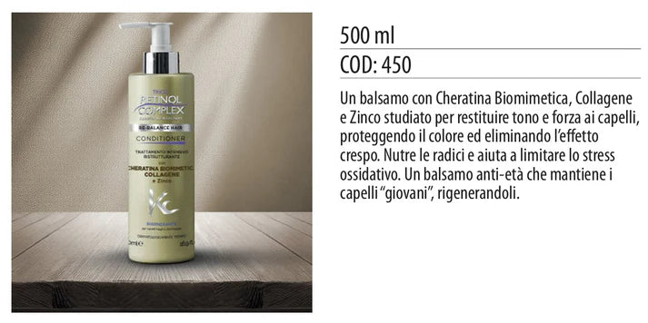CONDITIONER CON CHERATINA BIOMIMETICA 500ml
