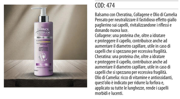 CONDITIONER ANTIGIALLO 500ml