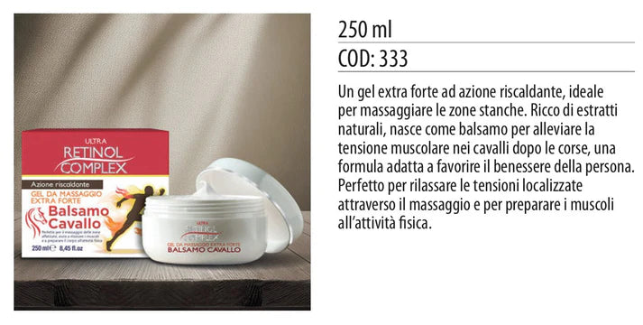 GEL CORPO BALSAMO CAVALLO 250ml