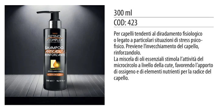 Shampoo Anticaduta rinforzante 300ml
