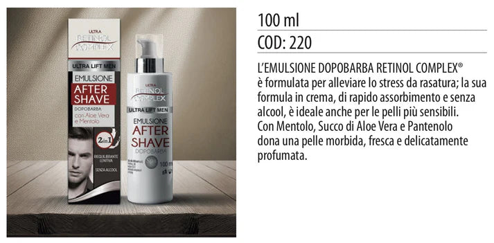 UOMO EMULSIONE DOPOBARBA