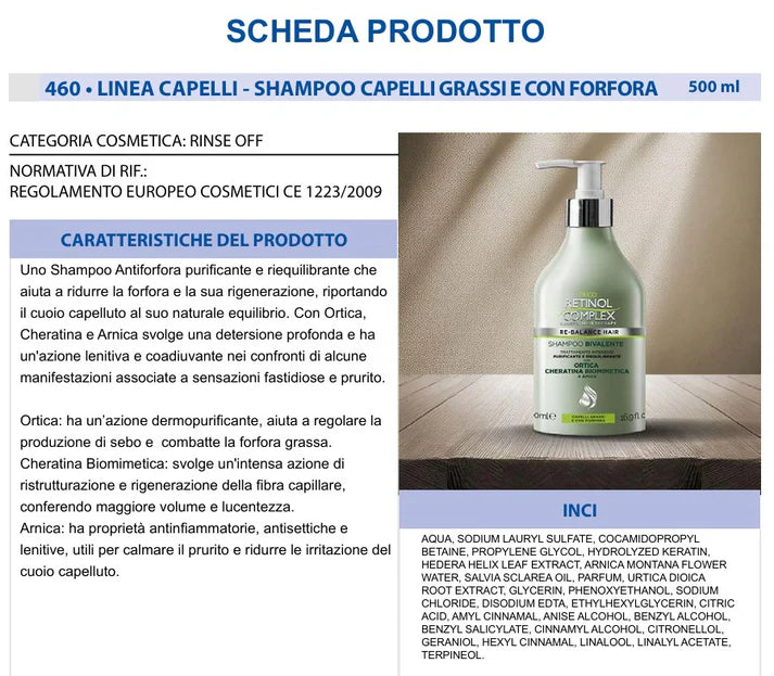 SHAMPOO PURIFICANTE ANTIFORFORA 500ml