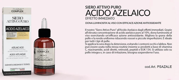 SIERO VISO ATTIVI PURI AZELAICO 30ML