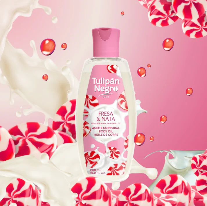 OLIO CORPO FRAGOLA & PANNA 200 ML