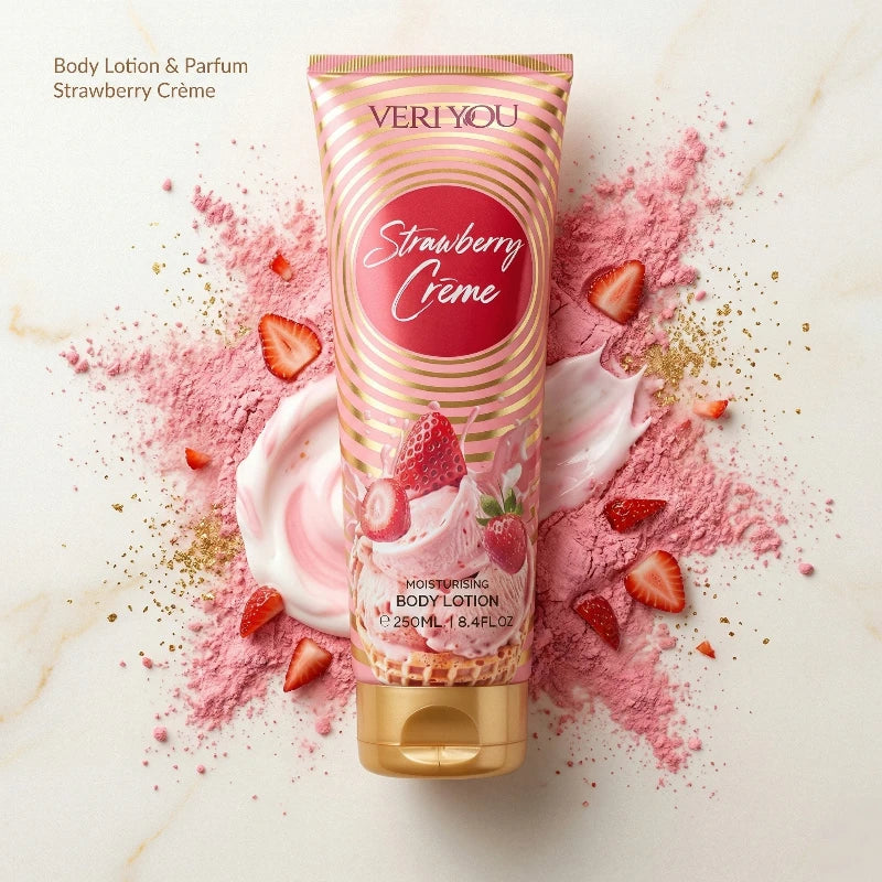 CREMA CORPO PROFUMATA ALLA FRAGOLA 250 ML
